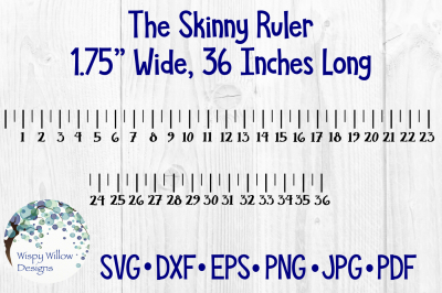 Skinny 36 Inch Ruler | Yard
