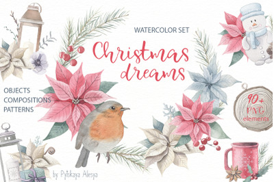 Christmas Dreams- Watercolor Set