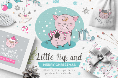 Little Pigs Christmas Collection