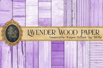 16 Lavender Wood Texture Digital Papers, Barn Wood Papers