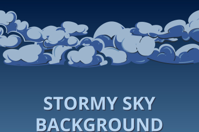 Stormy sky and clouds background woth room for text