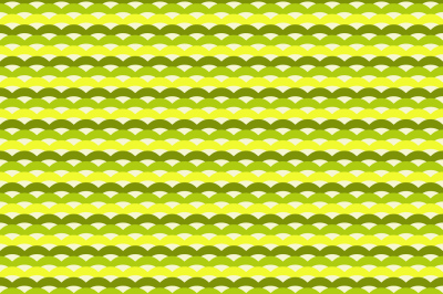 Green and yellow waves seamless pattern