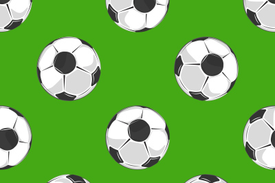 Soccer ball pattern background