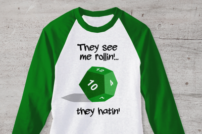 12 Sided Dice | SVG | PNG | DXF