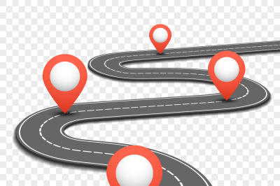 Car road, street, highway business roadmap infographics design vector 