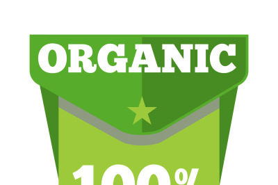 Organic natural fruit juice label template