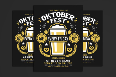 Oktober Fest Flyer