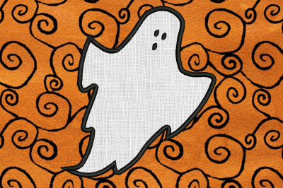 Sheet Ghost | Applique Embroidery