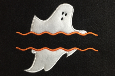 Ghost Split | Applique Embroidery