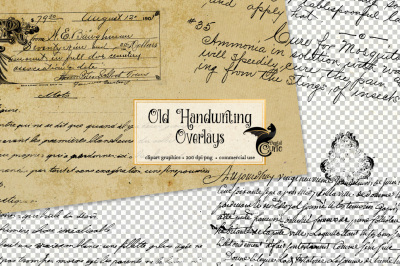 Old Handwriting Overlays