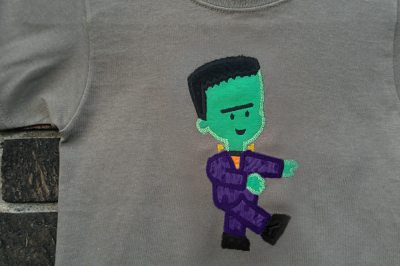 Frankenstein&#039;s Monster | Applique Embroidery