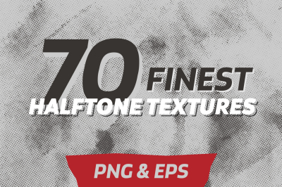 70 Halftone Textures Pack