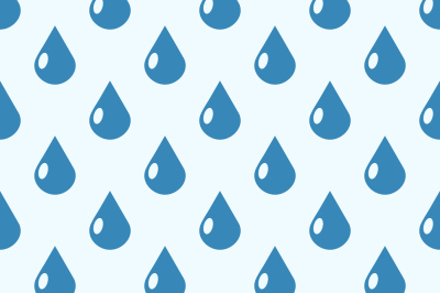 Vector rain seamless background
