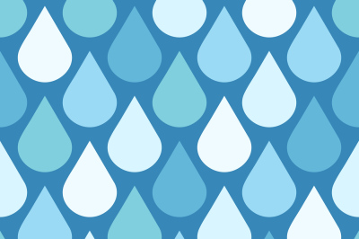 Elegant vector water drops seamless background