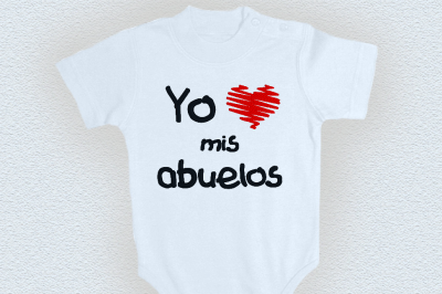 Yo Corazon Mis Abuelos | Embroidery