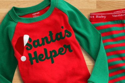 Santa&amp;&23;039;s Helper | SVG | PNG | DXF