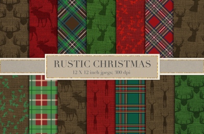 Rustic Christmas backgrounds 