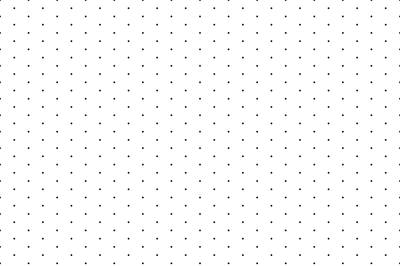 Grid with dots. Paper seamless pattern. Isometric floor plan for basic