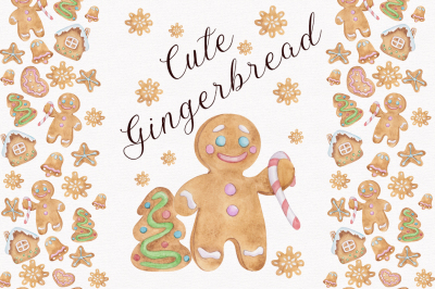Cute gingerbread