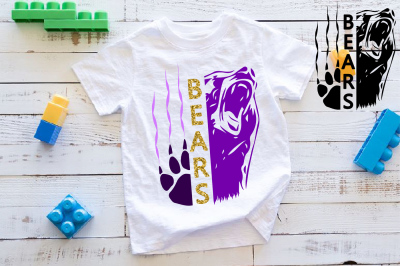 Chicago Bears SVG Bear football baseball Basketball soccer School 974s