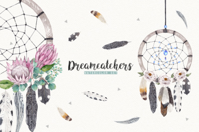 DREAMCATCHERS watercolor set