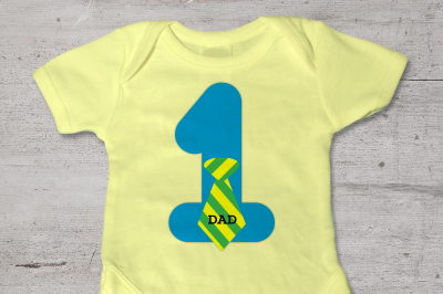 First Father&#039;s Day | SVG | PNG | DXF