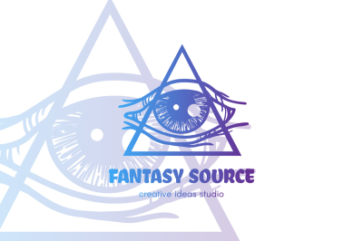 Magic Eye Logo Template