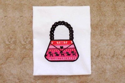 Purse | Applique Embroidery