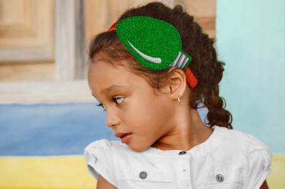 Christmas Light ITH Headband Slider | Applique Embroidery