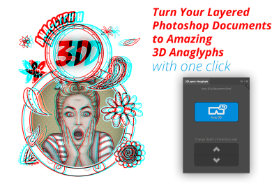 3D Layers Anaglyph