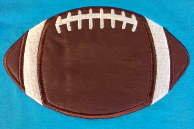 Football | Applique Embroidery