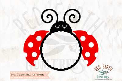 400 3492063 6d0daf75998d9b54ec2d6040ba134752498d5cd9 ladybug circle monogram frame lady bug svg png eps dxf pdf formats