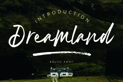 Dreamland | Brush Font