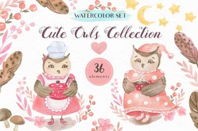 Cute Owls Collection