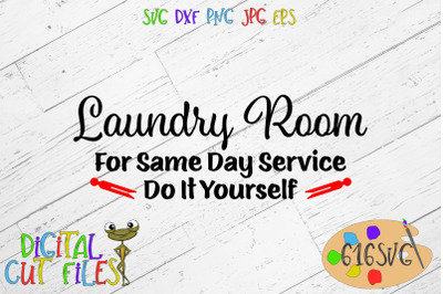 Laundry Room SVG