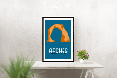 Delicate Arch Utah | SVG | PNG | DXF