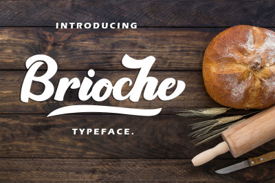 Brioche - Bold Typeface