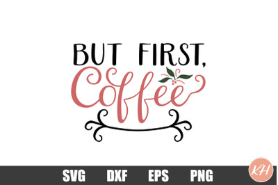 But first, coffee SVG cutting file