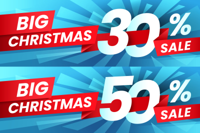 Christmas Sale Discount. Xmas advertising sales discounts deals&2C; winte