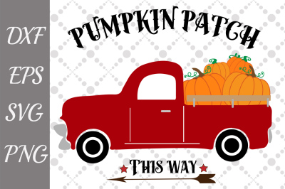 Pumpkin Patch Svg, PUMPKIN FARM SVG,Pumpkin Truck Svg