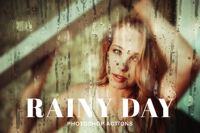 Rainy Day Photoshop Actions
