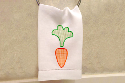 Carrot | Applique Embroidery