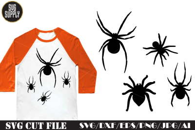 Spider SVG Cut File