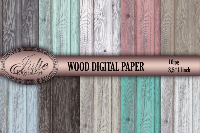 Pastel wood 8. 5 x 11 digital paper
