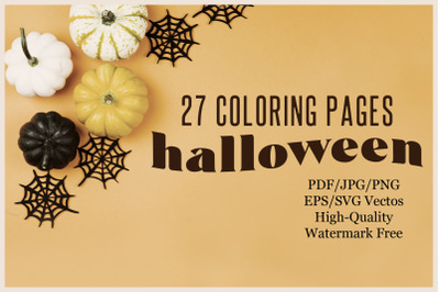 27 Halloween Coloring Pages