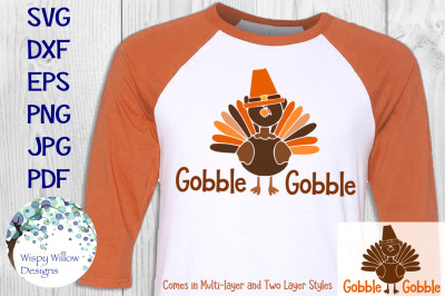 Gobble Gobble Thanksgiving Turkey