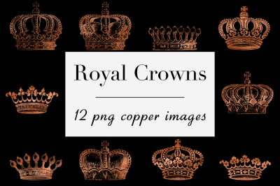 Copper Crown Clipart