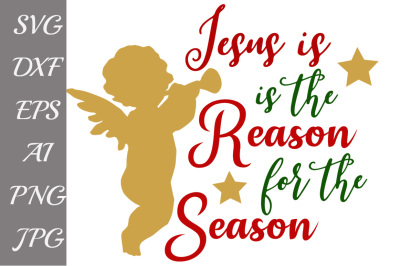 Jesus is the Reason SVG, JESUS SVG, Christmas Svg,Dxf Christmas
