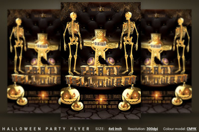 Halloween Party Flyer