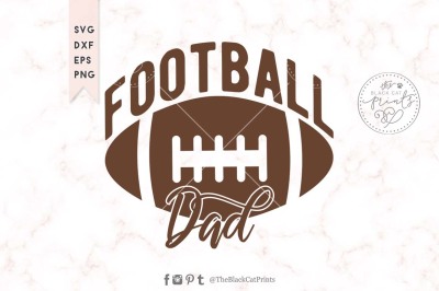 Football dad SVG DXF EPS PNG